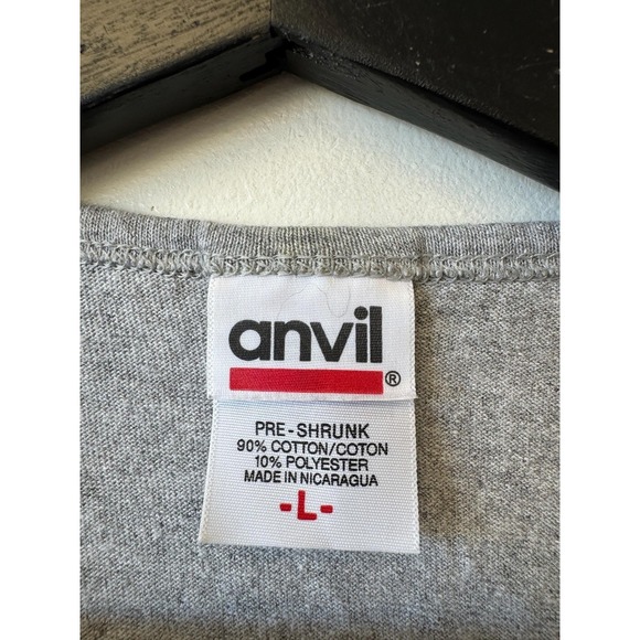 Rattletooth Hardcore Allah Free Youth Tank Top Shirt Mens Large Gray Anvil Tee - Picture 2 of 5